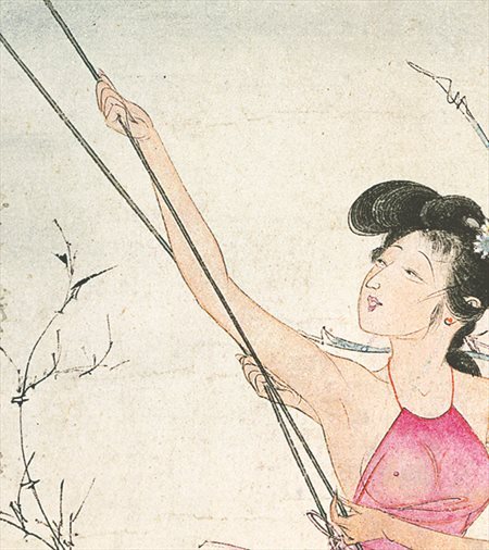 宁县-胡也佛的仕女画和最知名的金瓶梅秘戏图